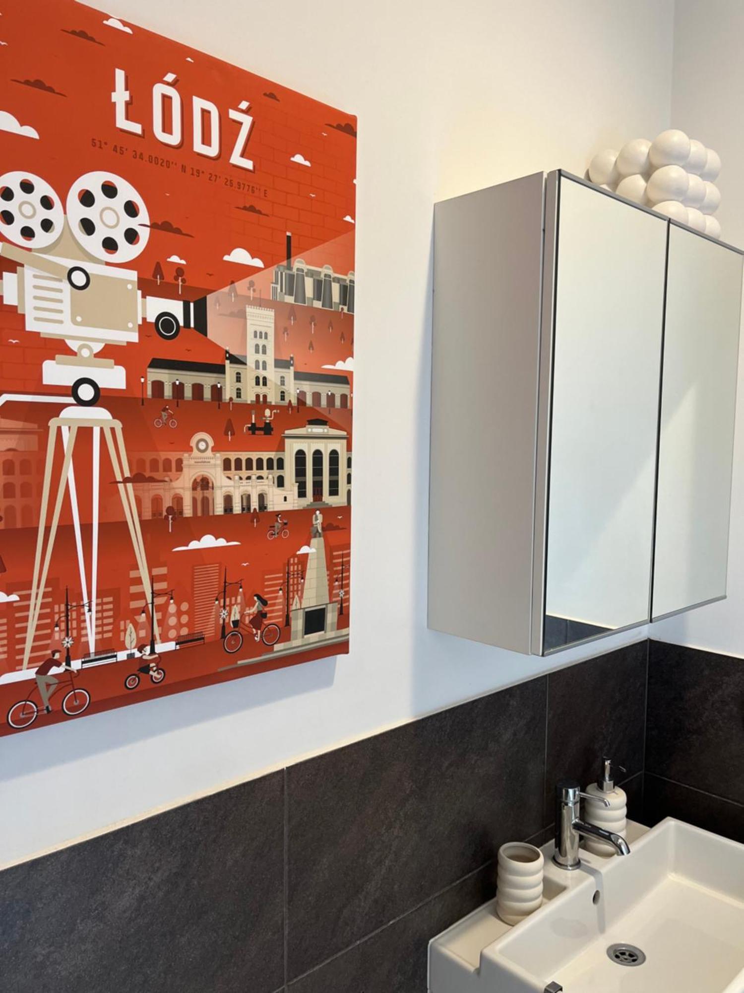 Apartament I Love Piotrkowska Z Wielkim Lustrem, Balkonem I Klimatyzacja 우치 외부 사진